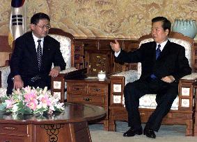 Kim hopes G-8 summit discuss support for inter-Korean talks